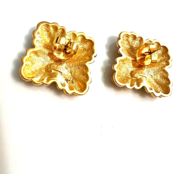 Fendi pierced earrings - Picture 3 of 5